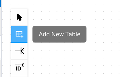 Click Add Table Button