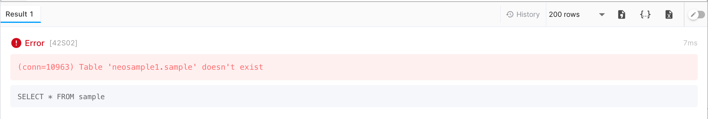 Inline Error Display
