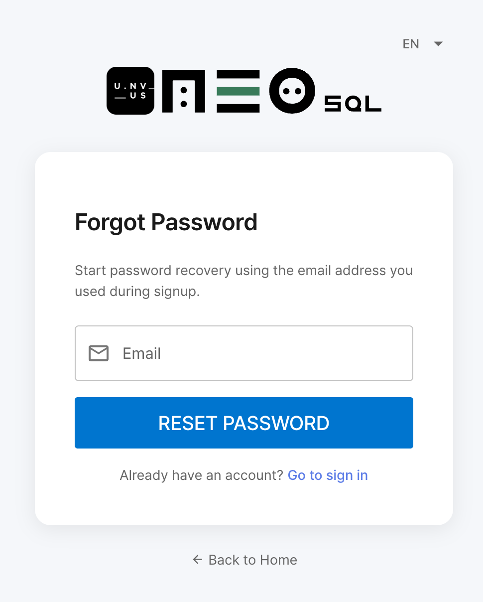 Enter Email