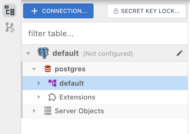 Connect your first database (MySQL / PostgreSQL example)